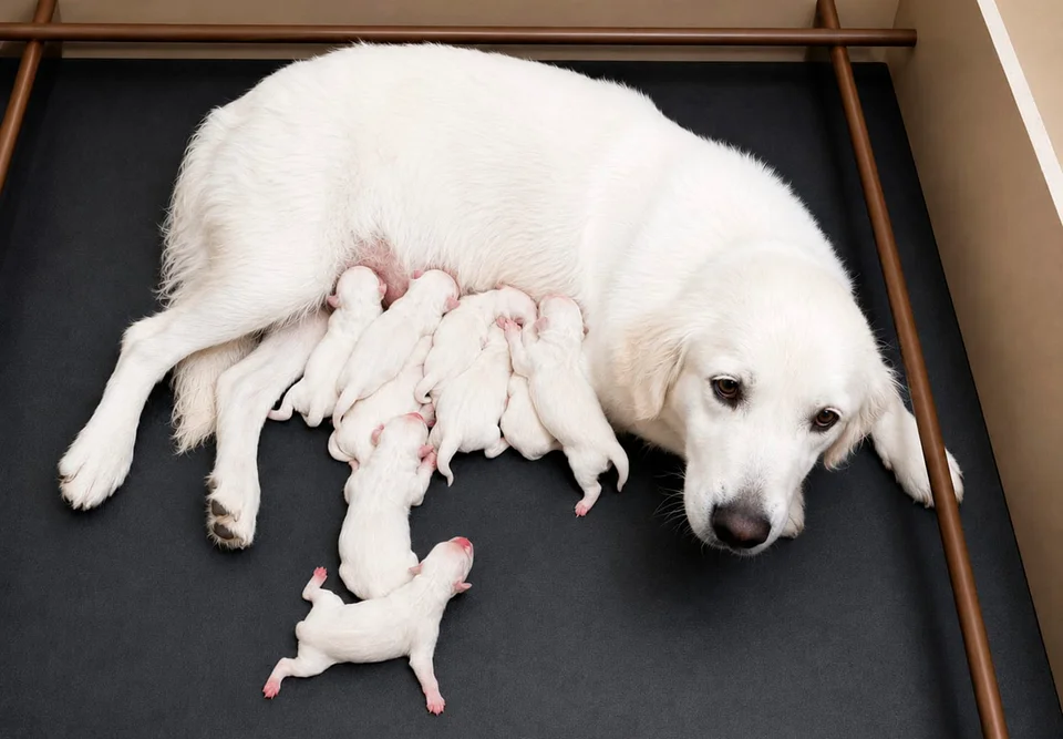 Chiots de Nephtis et Harry